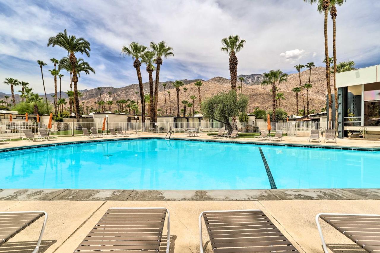 Mid-Century Palm Springs Bungalow With Patio! Zewnętrze zdjęcie
